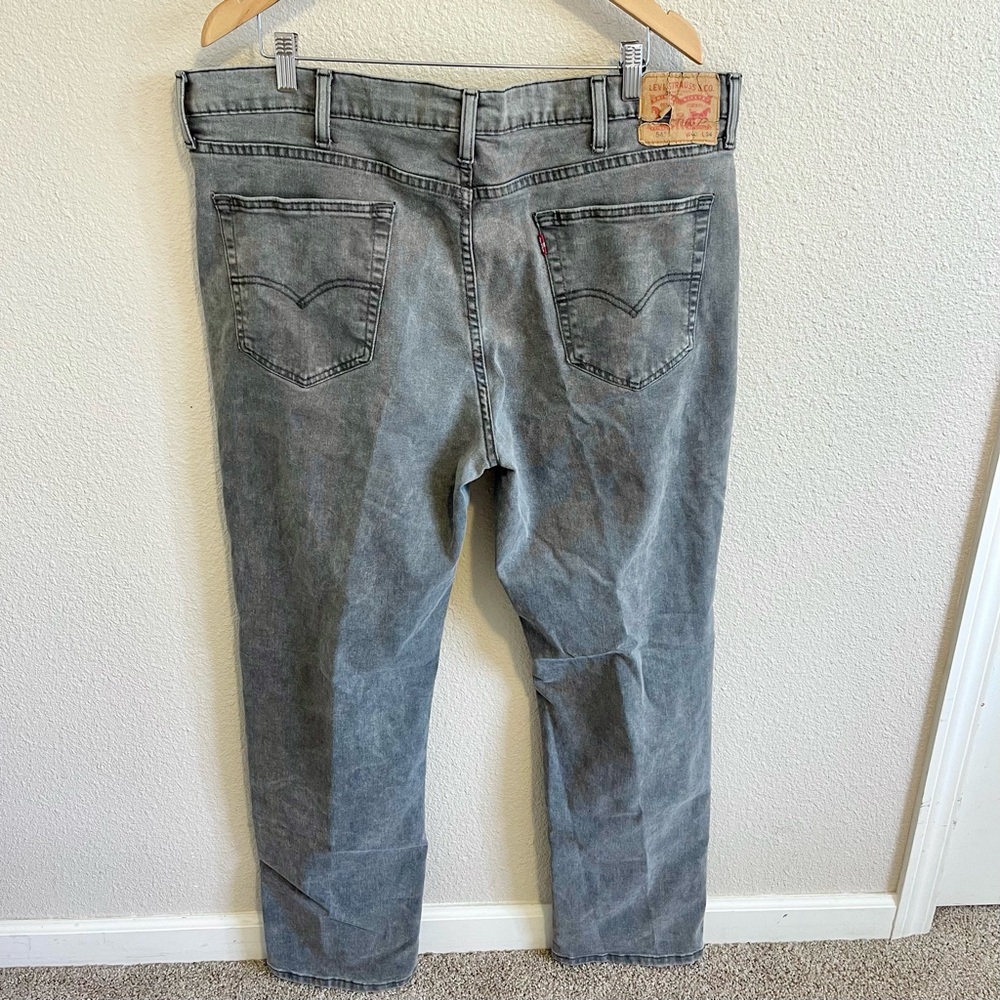 Levi's Men's Stonewashed Gray Jeans